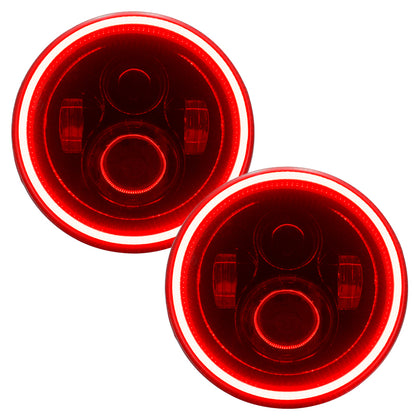 ORACLE Lighting Oracle 7in High Powered LED Headlights - Black Bezel - Red 5769-003 5769-003 Photo - Primary