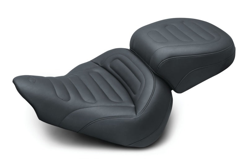 Mustang Motorcycle Mustang 13-17 Harley Softail Breakout Standard Touring Solo Seat Trapezoid - Black 76578 76578 Photo - Primary