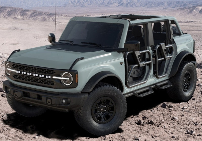 Ford Racing 21-23 Bronco 4 Door Off-Road Hoop Steps M-16450-BH4 M-16450-BH4 Photo - Mounted