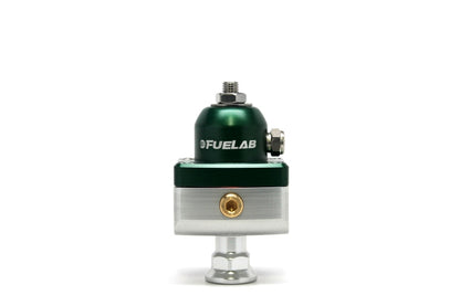 Fuelab 575 Carb Adjustable Mini FPR Blocking 10-25 PSI (1) -6AN In (2) -6AN Out - Green 57503-6 57503-6 Photo - Primary