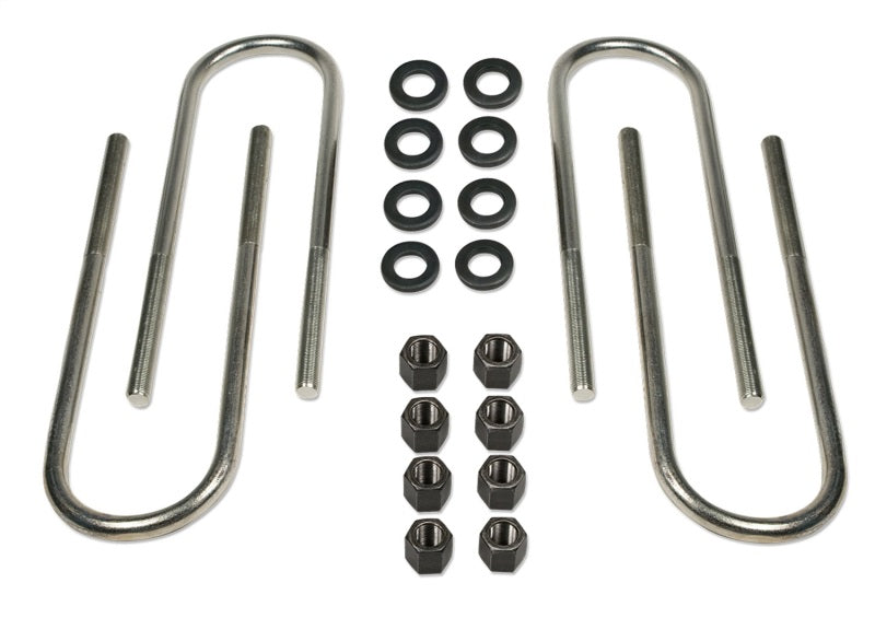 Tuff Country 99-16 Ford F-250 4wd w/Contact Overloads (Lifted w/4in 5.5in Block) Rear Axle U-Bolts 27955