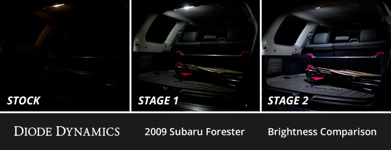 Diode Dynamics 09-13 Subaru ester Interior LED Kit Cool White Stage 1 DD0615 DD0615 User 2