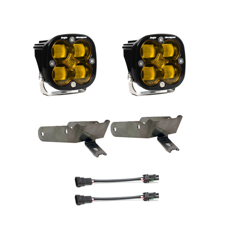 Baja Designs 1999-2010 Ford Super Duty Fog Pocket Kit SAE Amber 630822 630822 User 1