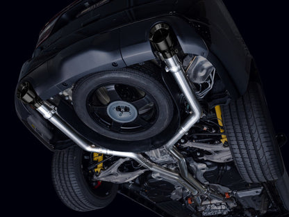 AWE Tuning 18-23 Dodge Durango SRT & Hellcat Track Edition Exhaust - Diamond Black Tips 3020-33952 3020-33952 Photo - Mounted