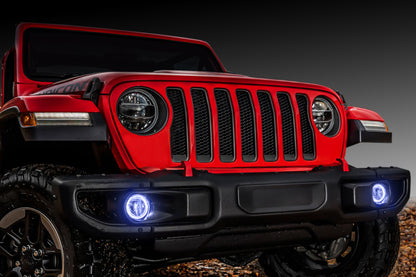 ORACLE Lighting Oracle Jeep Wrangler JL/Gladiator JT LED Surface Mount Fog Light Halo Kit - White 1215-001 1215-001 Photo - Close Up