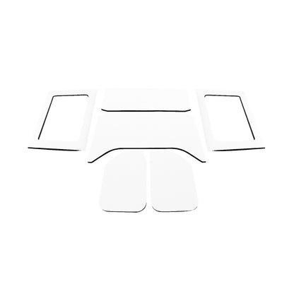 DEI 07-18 Jeep Wrangler JK 4-Door Headliner Complete Kit - White 50292 50292 Photo - Primary
