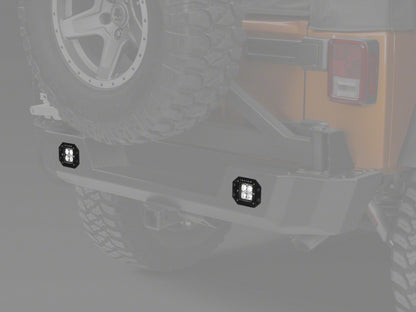 Raxiom 3-In Flush Mount 4-LED Off Road Light Flood Beam Universal (Some Adaptation May Be Required) J106727 J106727 Photo - Primary