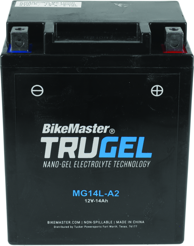 BikeMaster Trugel Battery MG14L-A2 780514 780514 Photo - Primary