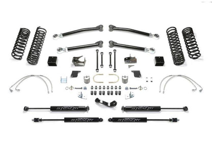 Fabtech 5" Trail Long Travel System w/ Stealth Shocks K4070M Photo - Primary