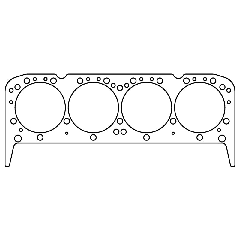 Cometic Chevy Small Block 4.165in Bore 0.043in Copper Head Gasket (No Steam Holes) C15411-043 C15411-043 Photo - Primary