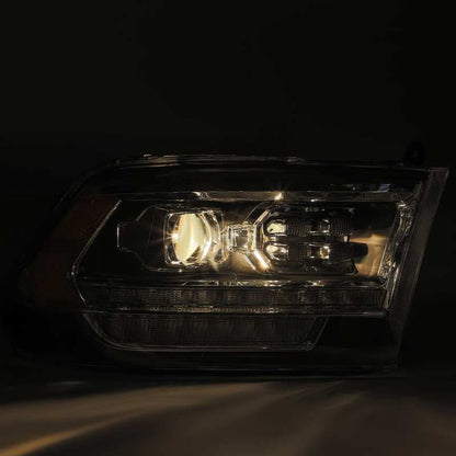 AlphaRex 09-18 Dodge Ram 2500HD LUXX LED Proj Headlights Plank Style Black w/Seq Signal/Smoked DRL 880520 880520 User 3
