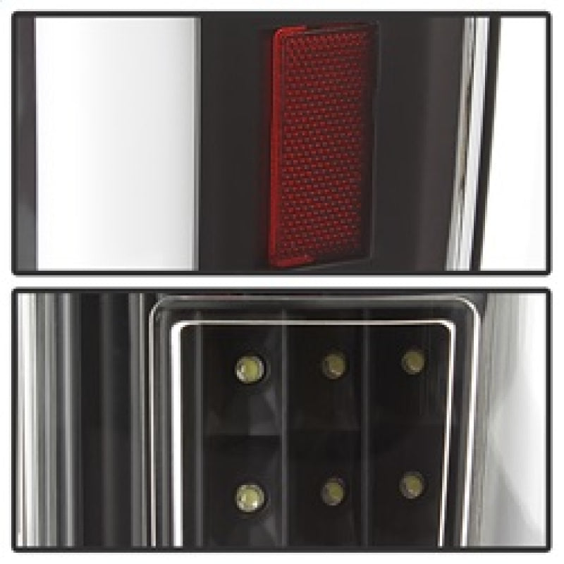 SPYDER xTune 17-18 Ford F-250 Super Duty (Excl LED Models) LED Tail Lights - Black (ALT-ON-FS17-LBLED-BK) 9041600 9041600 Photo - Unmounted