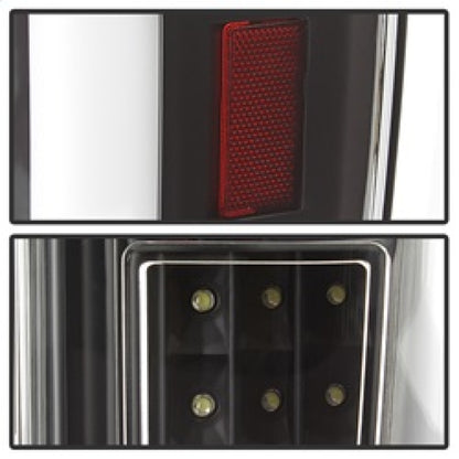 SPYDER xTune 17-18 Ford F-250 Super Duty (Excl LED Models) LED Tail Lights - Black (ALT-ON-FS17-LBLED-BK) 9041600 9041600 Photo - Unmounted