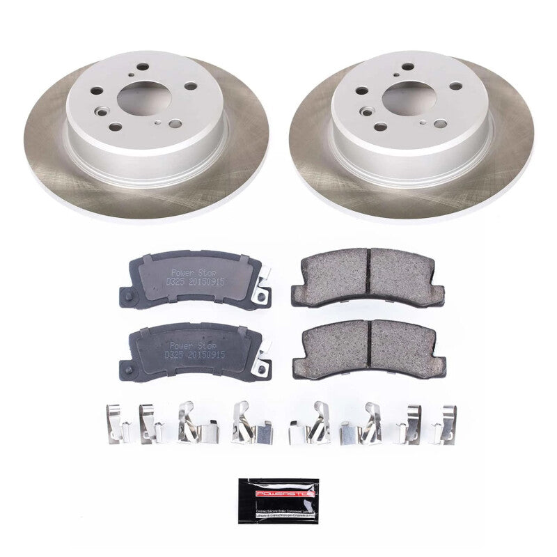 PowerStop Power Stop 99-03 Lexus RX300 Rear Semi-Coated Rotor Kit SC6784 SC6784 Photo - Primary