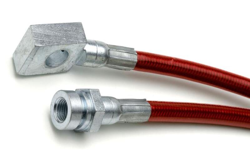 JKS Manufacturing Jeep Wrangler YJ HD Extended Brake Line - Front JKS2291 JKS2291 Photo - Close Up