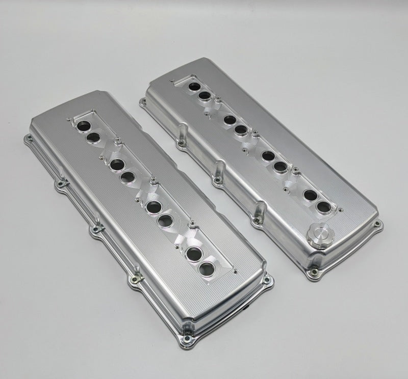 Granatelli 10-22 Dodge HEMI 5.7L/6.1L/6.2L/6.4L Billet Valve Cover Set w/Oil Fill Cap VC-2010FC *DISCONTINUED