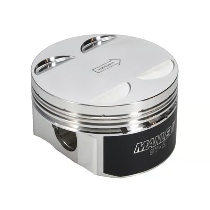 Manley Nissan GTR VR38DETT 99mm Bore 88.4mm Stroke -2cc Dish Turbo Tuff Piston Set w/ Rings 641010CE-6