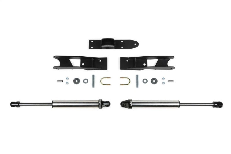 Fabtech 20-21 GM 2500HD/3500HD 4WD Dual HD Dirt Logic Steering Stabilizer FTS8065 FTS8065 Photo - Primary