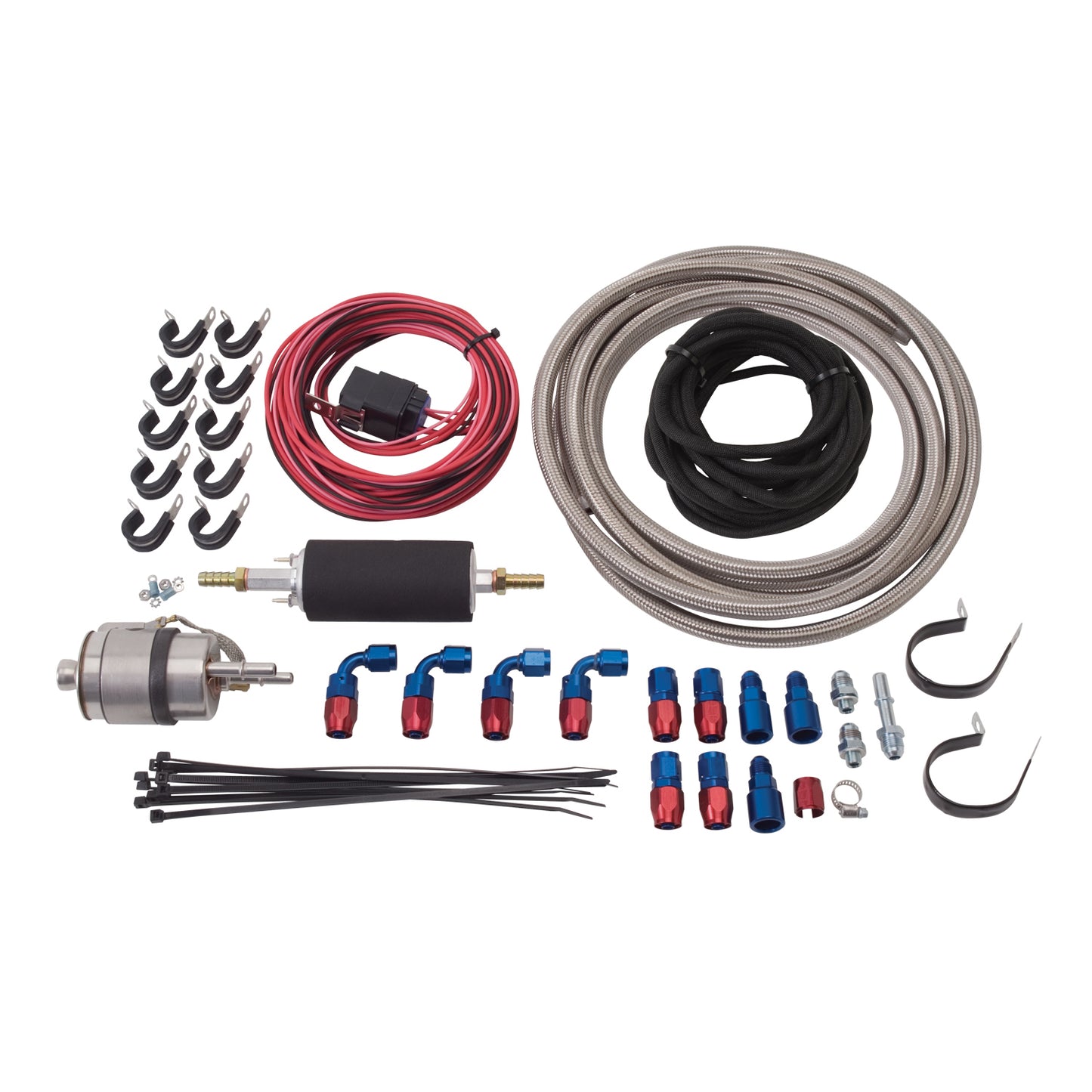 Russell EFI Universal Complete Fuel Hose Kit for Chevy LS & Chrysler 5.7L HEMi