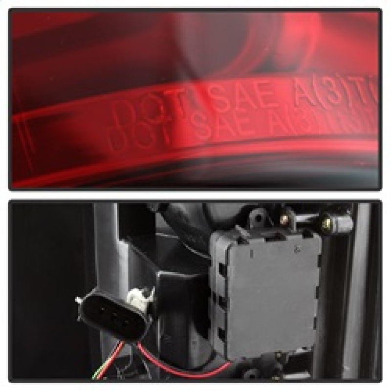 Spyder Ford F150 2015-2017 Light Bar LED Tail Lights - Red Clear ALT-YD-FF15015-LBLED-RC 5083692 5083692 Photo - Unmounted