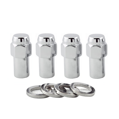 McGard Hex Lug Nut (Long Shank - .946in.) 7/16-20 / 13/16 Hex / 1.85in. Length (4-Pack) - Chrome 62001 62001 Photo - Primary