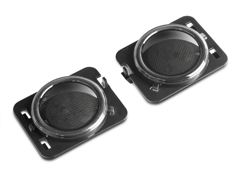 Raxiom 07-18 Jeep Wrangler JK LED Side Marker Lights- Smoked J106752 J106752 Photo - Close Up