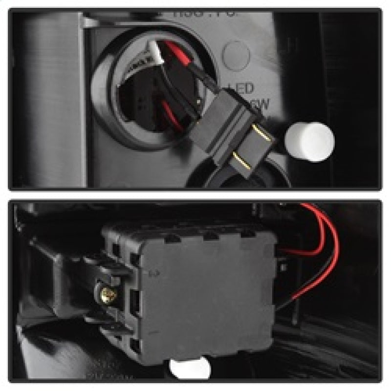 Spyder 00-06 GMC Yukon/Yukon XL V2 Light Bar LED Tail Lights - Black (ALT-YD-CD00V2-LBLED-BK) 5084149 5084149 Photo - Unmounted