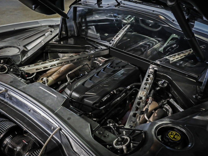 aFe Control 20-23 Chevrolet Corvette (C8) V8-6.2L Rear Suspension Strut Brace 450-401016-H 450-401016-H Photo - Mounted