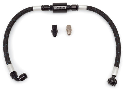 Edelbrock Fuel Hose Assembly Proclassic Finish w/Competition Filter SBC 8103 Photo - Primary