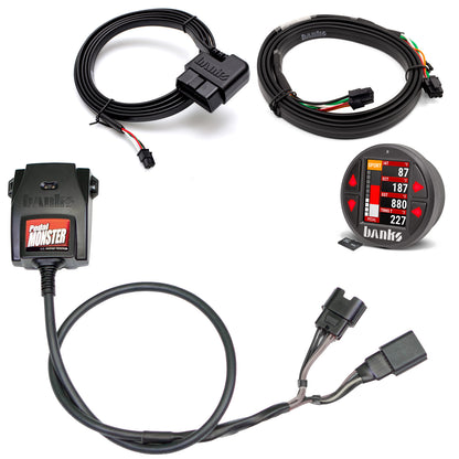Banks Power Pedal Monster Kit Molex MX64 6-Way CONFIG 2 PM-03 w/iDash Data Pro 06-07 Chevy 64318-P