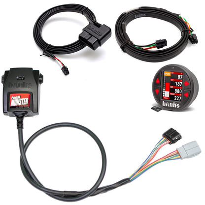 Banks Power Pedal Monster Kit Sumitomo TS 025 Sealed Series (Gray) 6-Way PM-07 With iDash Data Pro 64343-P