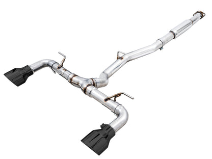 AWE Tuning AWE Subaru BRZ / Toyota GR86 / Toyota 86 Track Edition Cat-Back Exhaust- Diamond Black Tips 3020-33279 3020-33279 Photo - Primary
