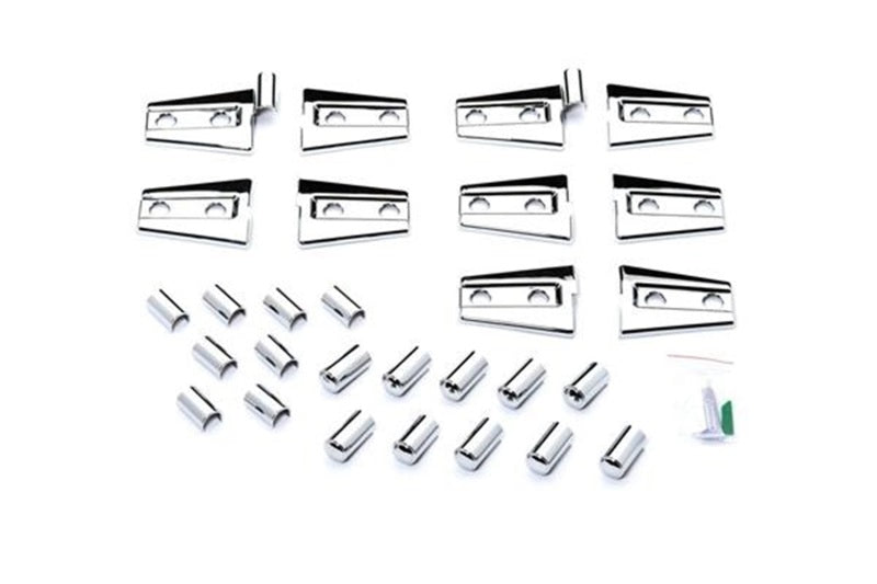 Putco 2007-2017, Jeep Wrangler - Hinge Covers (Also fits Sahara Edition) 401271 Photo - Primary
