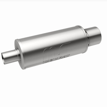 MagnaFlow 6" Round Center/Center Performance Muffler With Tip 14817 360 Degree Image Set