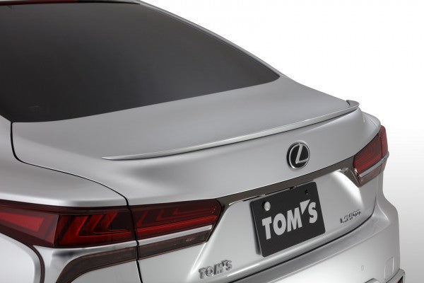 TOM'S Racing Rear Trunk Lid Spoiler for 2018+ Lexus LS500 (FRP-Unpainted)