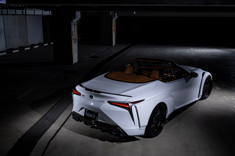 TOM'S Racing Dry Carbon Trunk Lid Spoiler - 2021+ Lexus LC500 Convertible