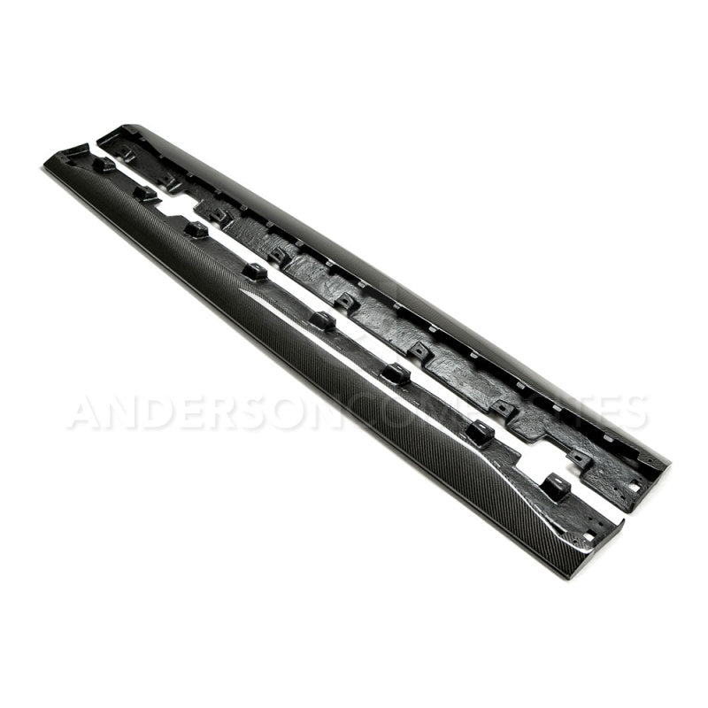 Anderson Composites 15-16 Ford Mustang Type-AR Rocker Panel Splitter AC-SS15FDMU-AR AC-SS15FDMU-AR Photo - Primary
