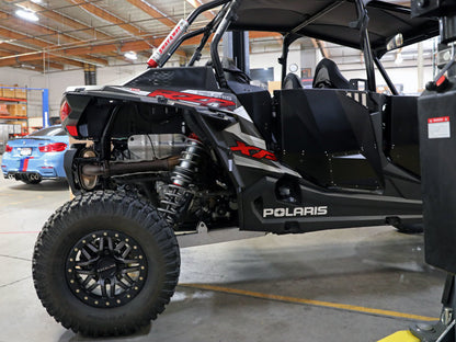 aFe 14-19 Polaris RZR 925/1000cc Sway-A-Way 3.0 Rear Coilover Kit w/ Remote Reservoirs and Comp Adj 852-0058-01-CA 852-0058-01-CA Photo - Mounted