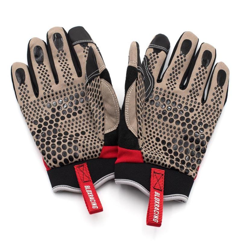 BLOX Racing Logo Mechanics Gloves Medium BXAP-00140-M BXAP-00140-M Photo - Primary