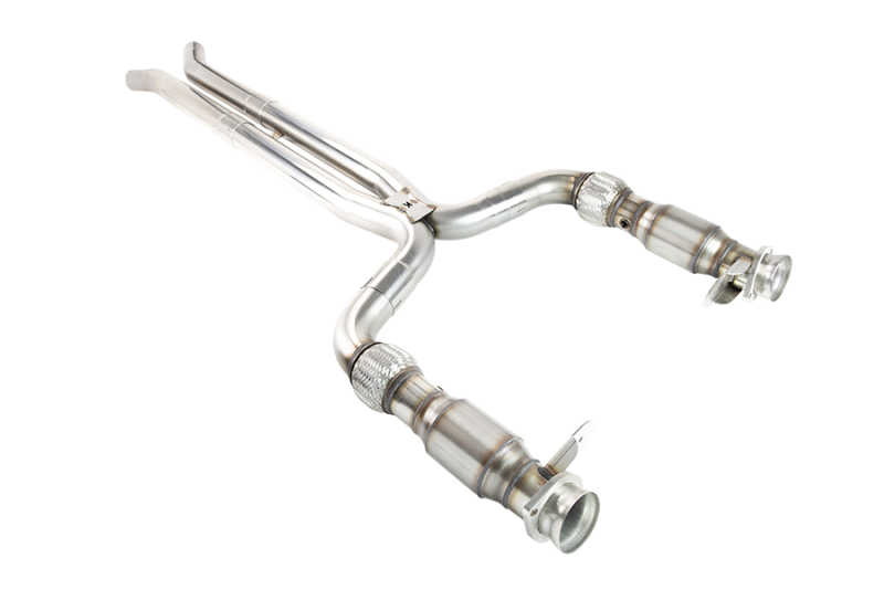 Kooks 15-21 Ford Mustang Shelby 1-3/4 x 1-7/8 x 3 Header & Green Catted X-Pipe Kit 1154H330 1154H330 Photo - Unmounted