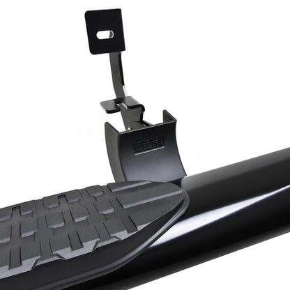 Westin 2020 Chevy Silverado 2500/3500 Crew Cab (8ft Bed) PRO TRAXX 5 Oval W2W Nerf Step Bars - Black 21-534775 21-534775 Photo - Unmounted