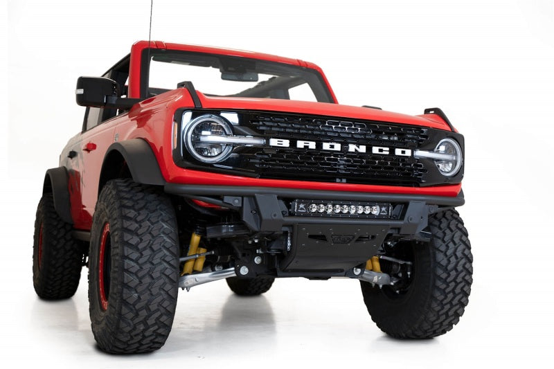 Addictive Desert Designs 21-22 Ford Bronco Pro Bolt-On Front Bumper F238100010103 F238100010103 Photo - Mounted