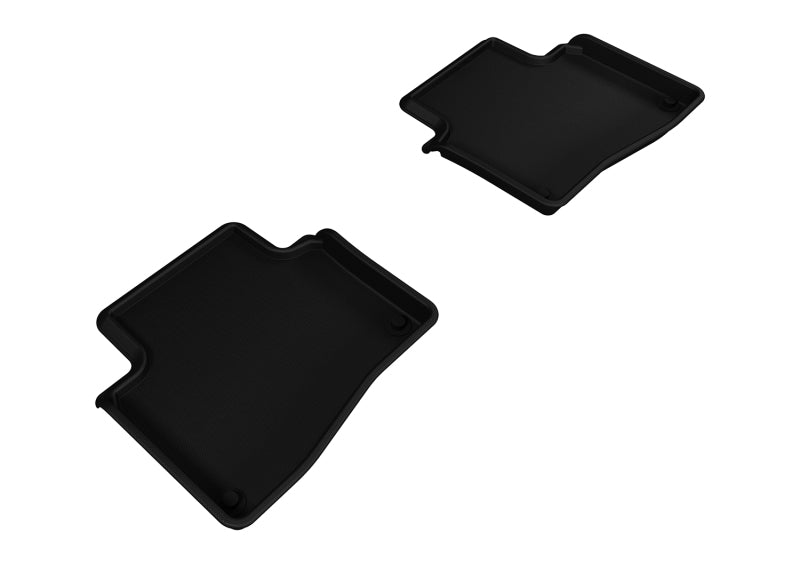 3D MAXpider 2013-2019 Cadillac XTS Kagu 2nd Row Floormats - Black L1CD01121509 L1CD01121509 Photo - Primary