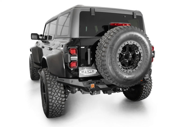 Addictive Desert Designs 2022+ Ford Bronco Raptor Phantom Rear Bumper R260191090103 R260191090103 Photo - Mounted