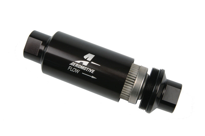 Aeromotive 100 Micron, ORB-10 Black Fuel Filter 12324 Photo - Primary