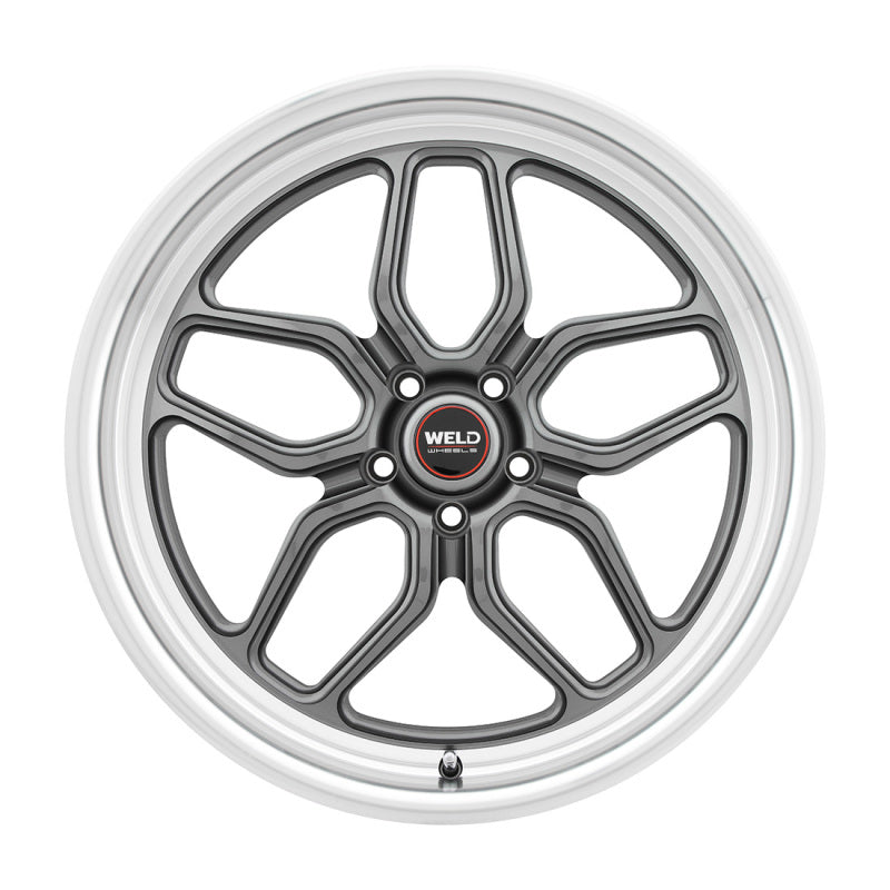 Weld S108 20X12 Laguna 5X120 ET52 BS8.50 Gloss Gun Diamond Lip 72.56 S10802021P52 S10802021P52 Photo - Primary