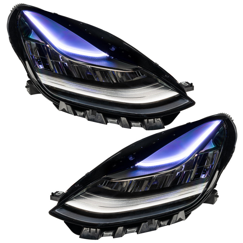 ORACLE Lighting Oracle 17-21 Tesla Model 3 Headlight DRL Upgrade Kit - ColorSHIFT w/ BC1 Controller 1286-335 1286-335 User 2