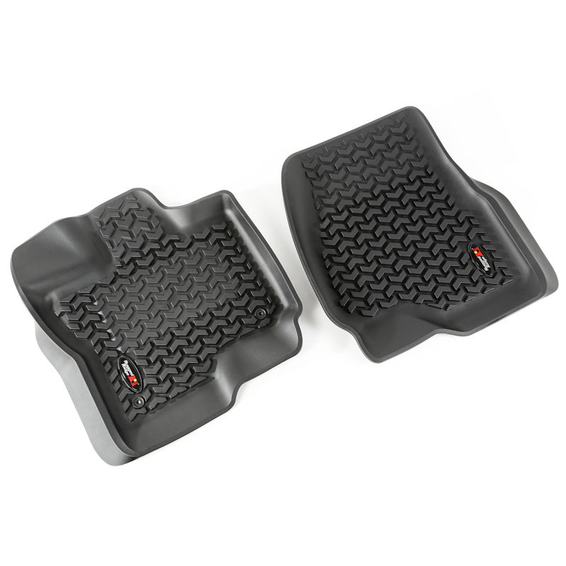 Rugged Ridge All Terrain Floor Liner,Front Pair,Black;15-18 Ford F-150 82902.33 Photo - Primary