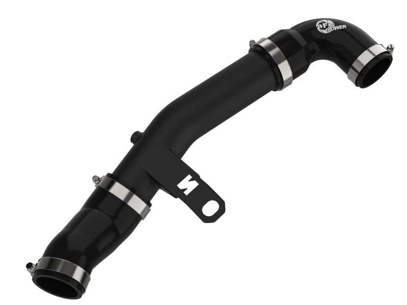 aFe 19-22 Hyundai Veloster N L4 2.0L (t) BladeRunner 2-1/2in Aluminum Hot Charge Pipe - Black 46-20646-B 46-20646-B Photo - Primary