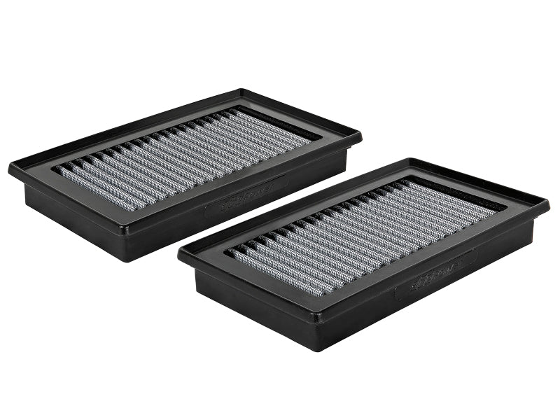 aFe Magnum FLOW Pro DRY S OE Replacement Filter (Pair) 14-19 Infiniti Q50 V6 3.5L/3.7L 31-10273-MA 31-10273-MA Photo - Primary